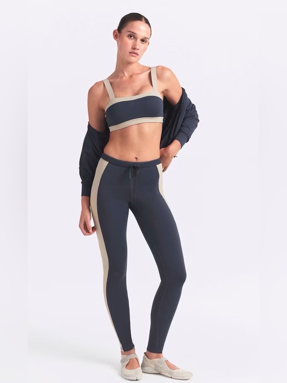 NikeSKIMS‎ Matte Shine Mix 29" Legging Deep Royal Stone NWT